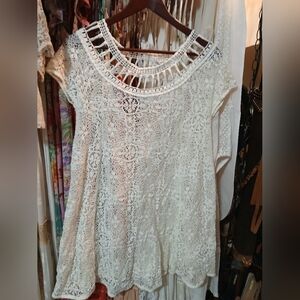 Free People Lace Mini